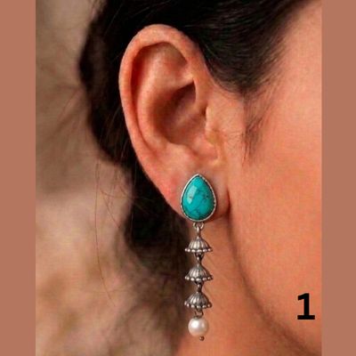 Jhumka Dangler Earrings