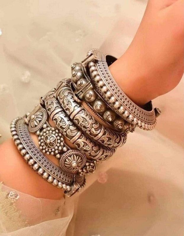 6-Piece Antique Kadas Set