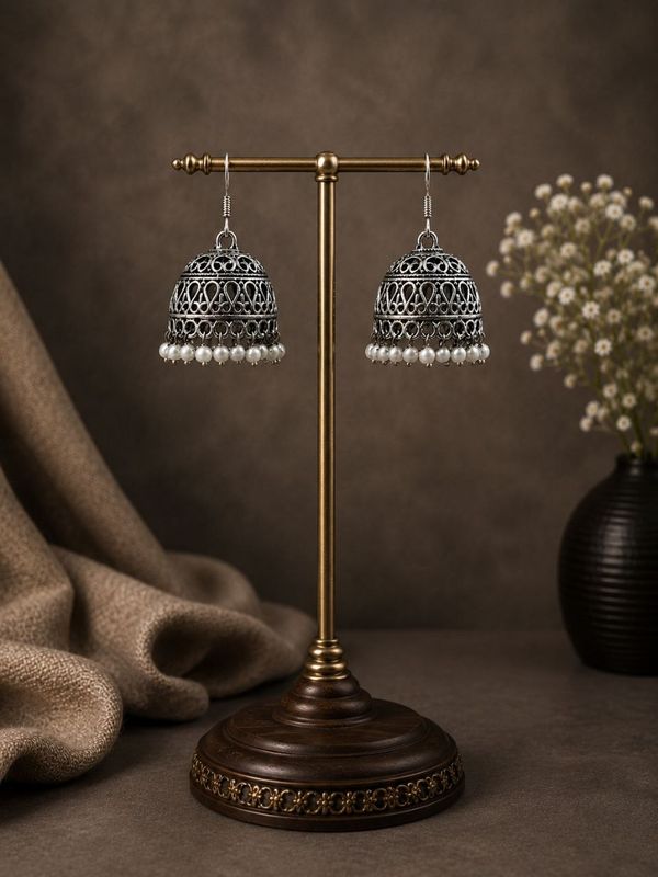 Pearl Jhumkas