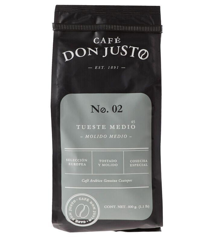 CAFÉ MOLIDO TUESTE MEDIO  2  500 GR