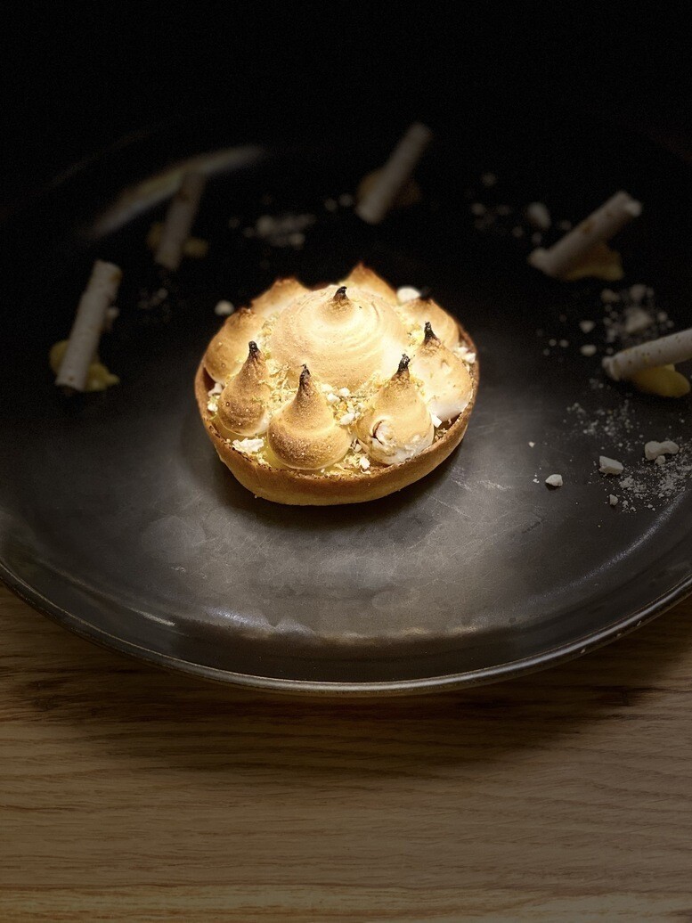 Tartelette au citron meringuée