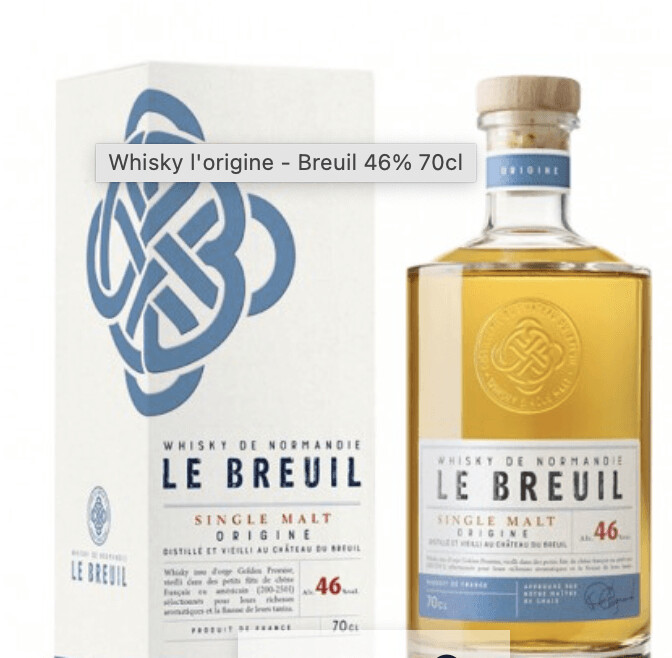 Whisky Le Breuil Origine
