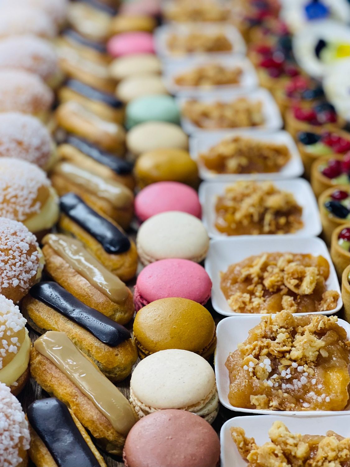 Petits fours sucrés variés (5 pièces)
