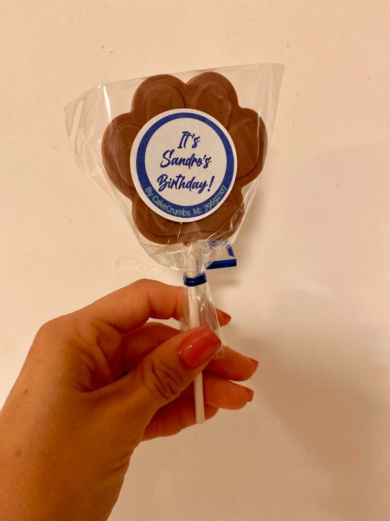 Chocolate Lollipops (by 6)