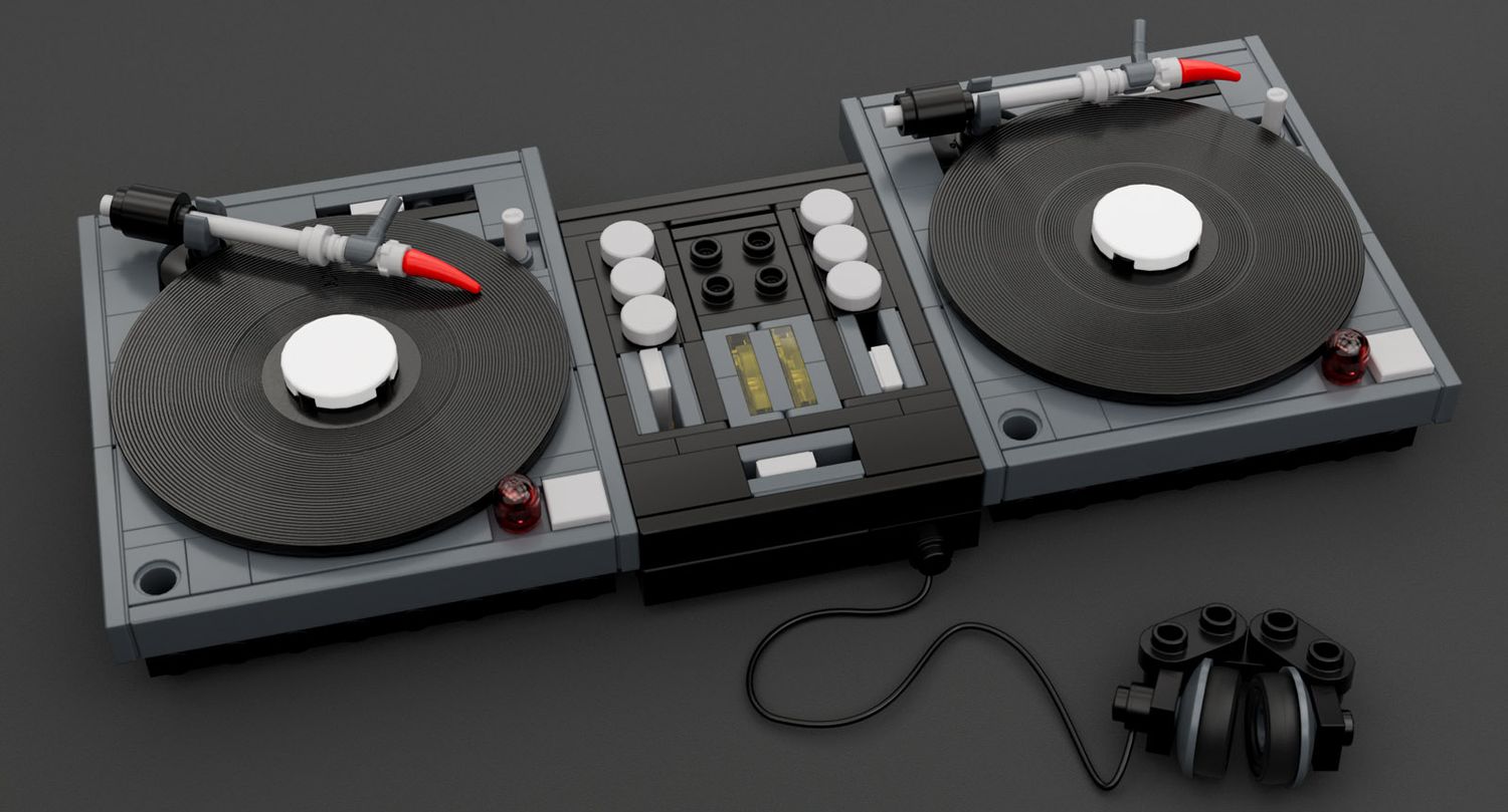 Turntables DJ Setup '10th Anniversary Edition'