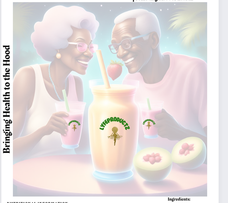Hood Healthy Harmony Smoothie Magic for your LYFE