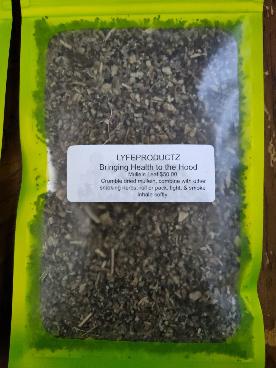 Mullein Leaf Smoke Blend