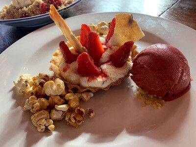 Strawberry and cardamom tart Strawberry and cardamom tart