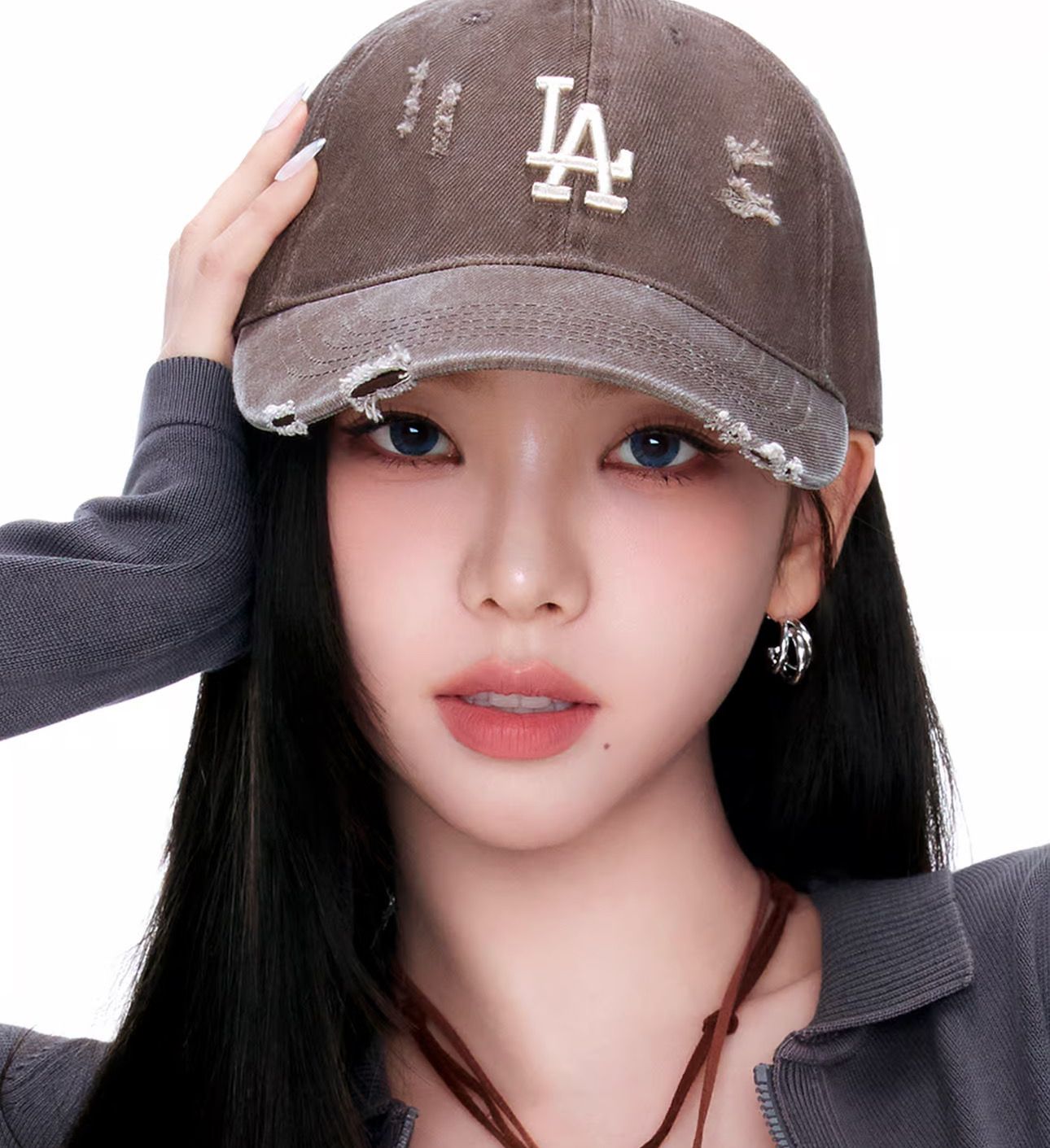 KARINA x MLB, MDs: LA BALL CAP