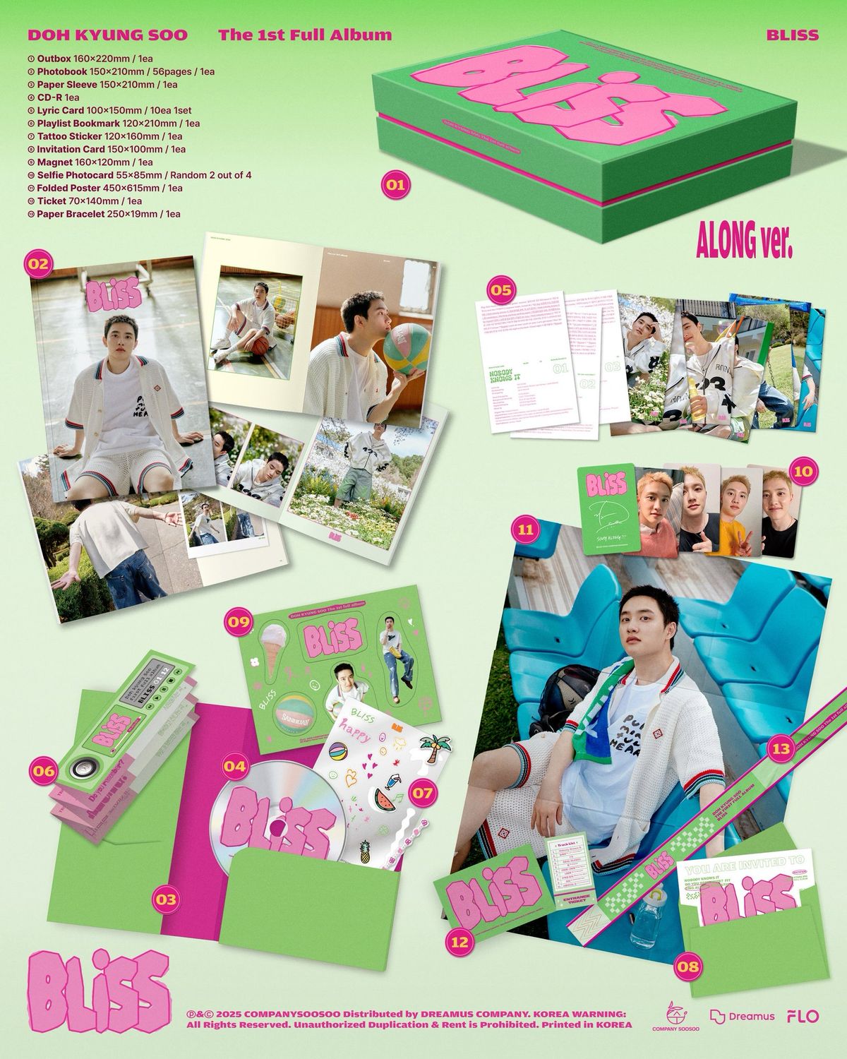 Doh Kyung Soo The 1st full album [BLISS]
