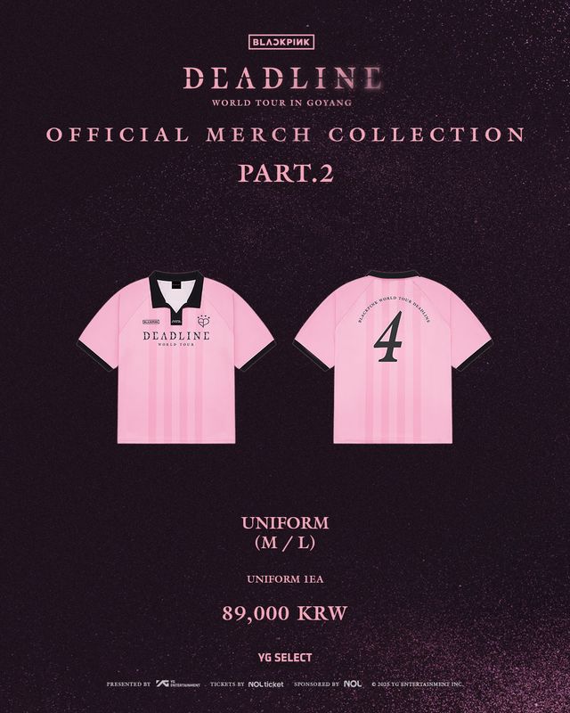 [🩷] 𝐁𝐋𝐀𝐂𝐊𝐏𝐈𝐍𝐊 𝐖𝐎𝐑𝐋𝐃 𝐓𝐎𝐔𝐑 &lt;𝐃𝐄𝐀𝐃𝐋𝐈𝐍𝐄&gt; 𝐈𝐍 𝐆𝐎𝐘𝐀𝐍𝐆 𝐎𝐅𝐅𝐈𝐂𝐈𝐀𝐋 𝐌𝐄𝐑𝐂𝐇 𝐂𝐎𝐋𝐋𝐄𝐂𝐓𝐈𝐎𝐍