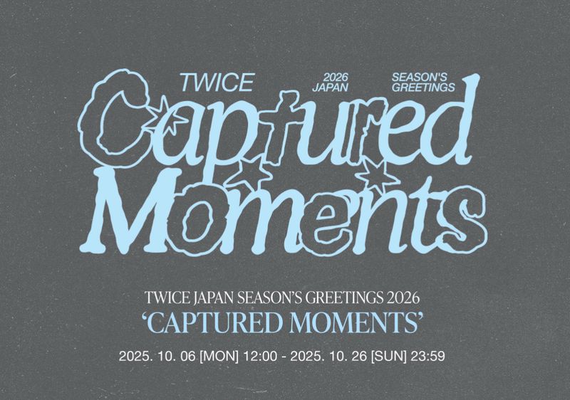 TWICE JAPAN SEASON’S GREETINGS 2026 ”CAPTURED MOMENTS”