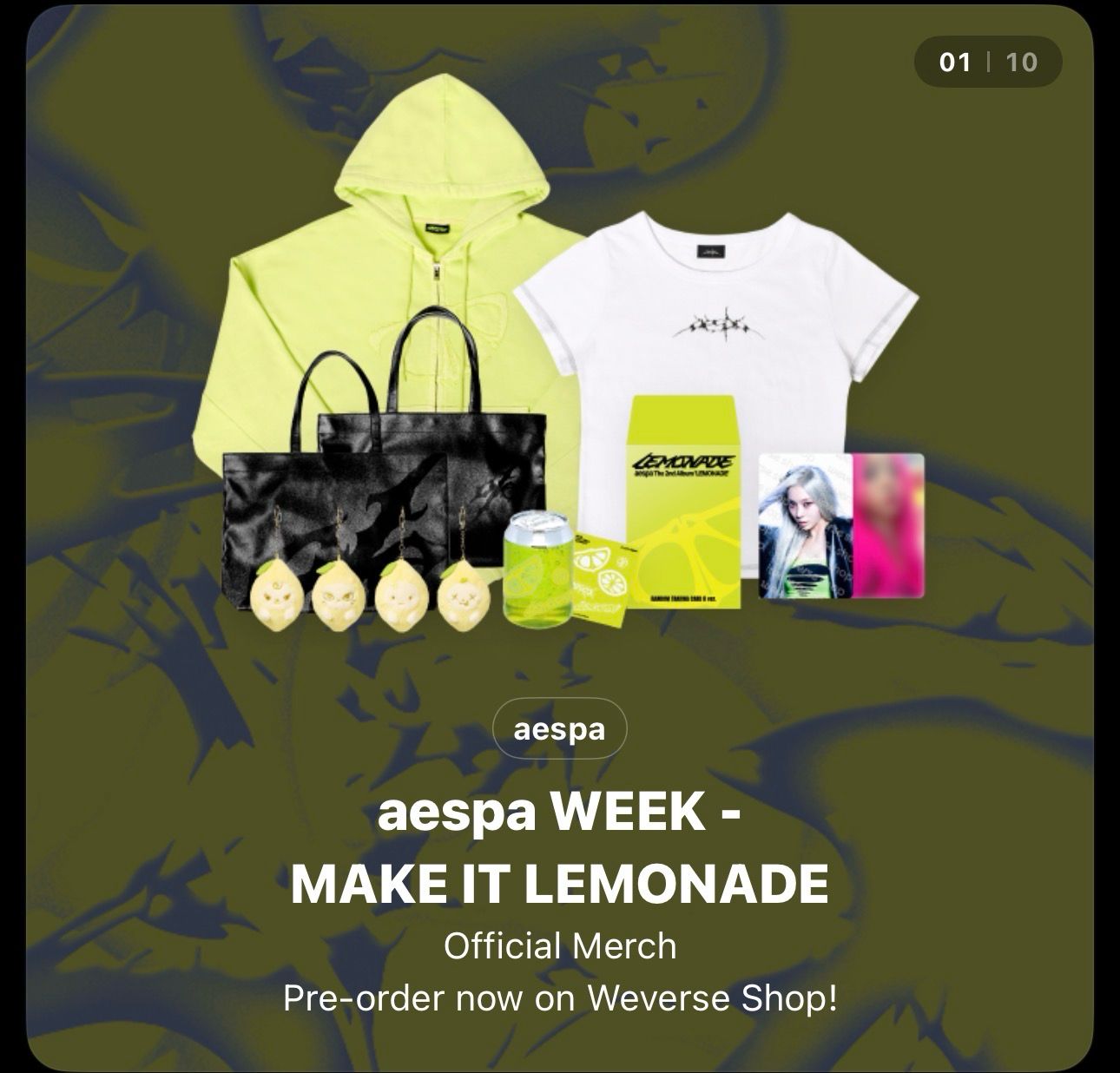 [aespa WEEK - MAKE IT LEMONADE] MDs