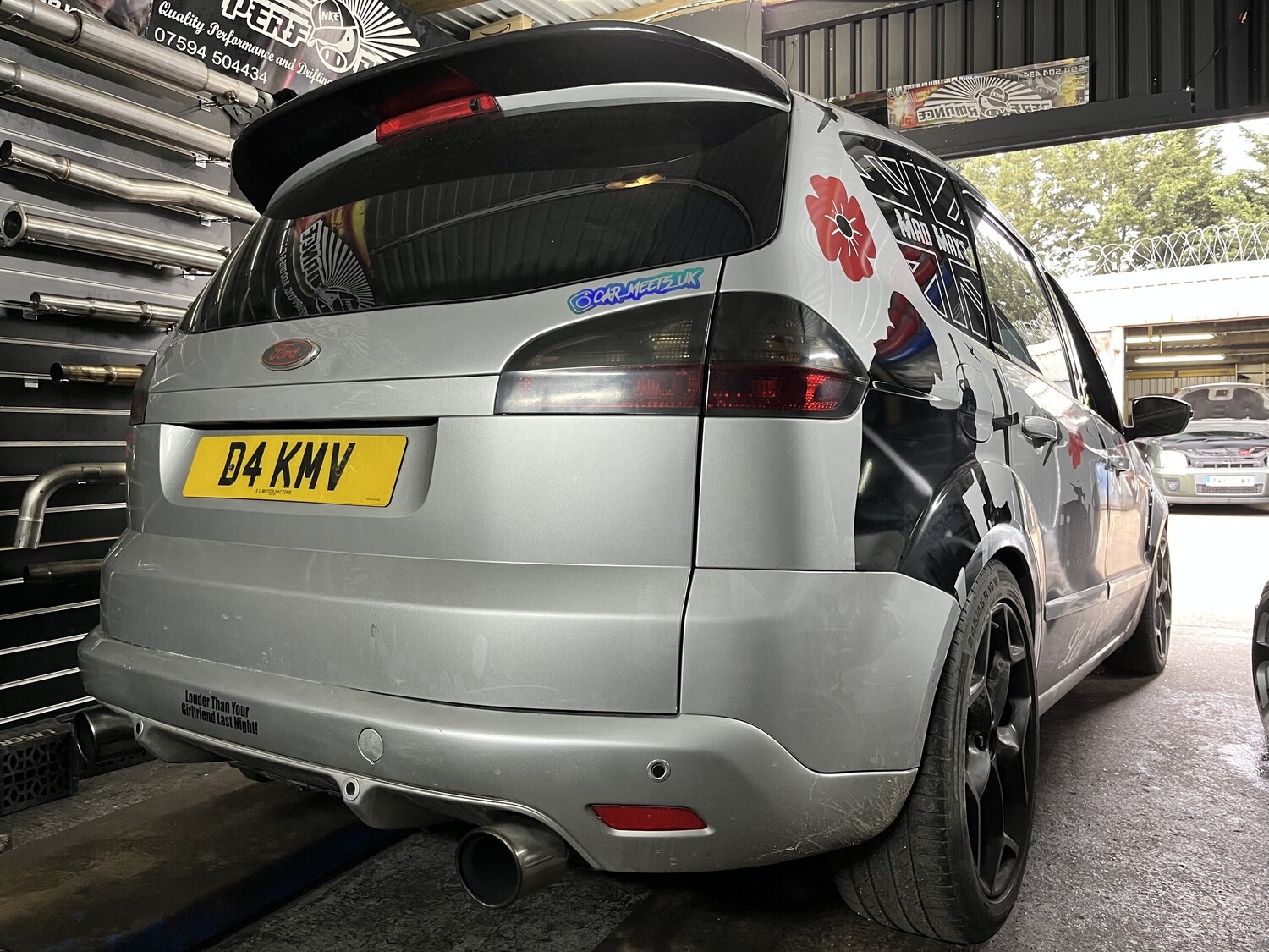 Mk2 Focus ST RS NKE Custom Exhaust Flamer Kit Dual Kit