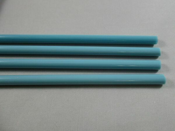 Turquoise Blue Glass Rods