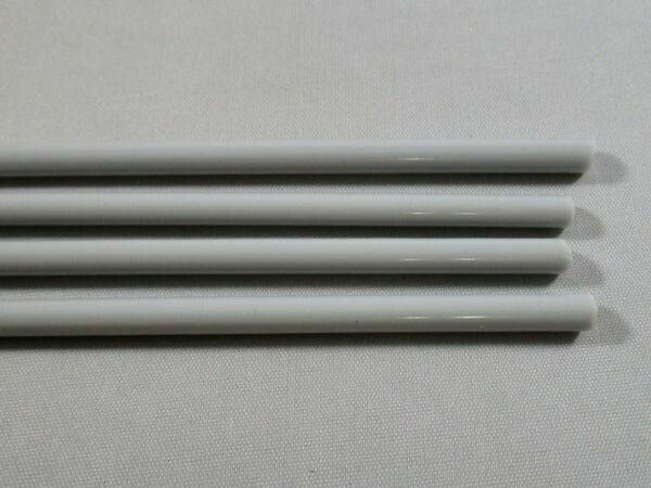 Pearl Gray Glass Rods