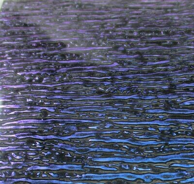 Blue Violet Rain Glass Sheet