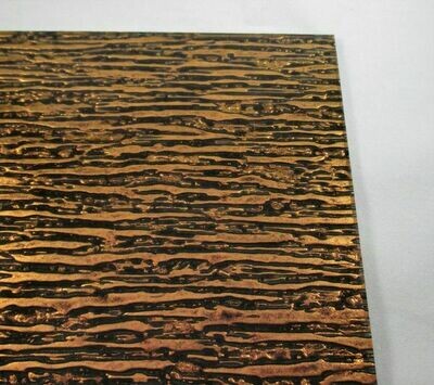 Copper Rain Glass Sheet