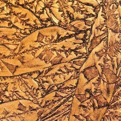 Copper Sparkle Van Gogh Sheet