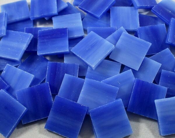 Royal Blue Swirls Tiles