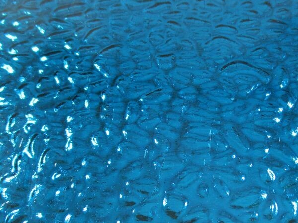 Sea Blue Waves Mirror Sheet