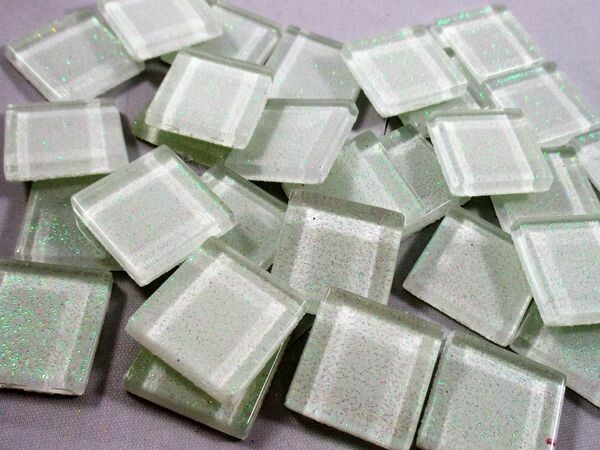 Ice White Glitter Tiles