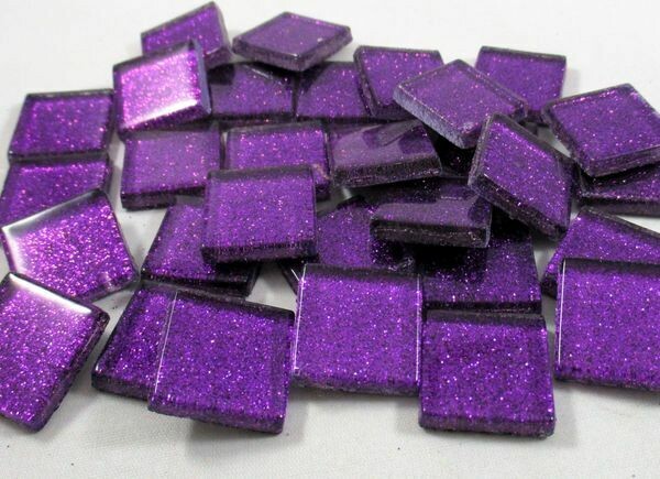 Purple Glitter Tiles