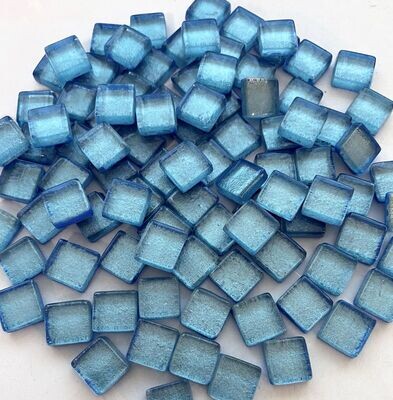 Ice Blue Metallic Tiles