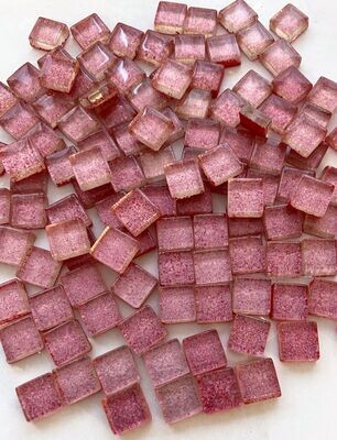 Pink Heather Metallic Tiles