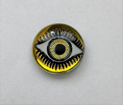 18 mm Eye Cabochon - Chartreuse