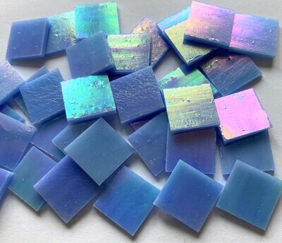 Iridescent Stained Glass Tiles