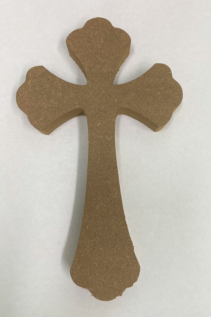 Gothic Cross 8"  - 3/4" Thick MDF