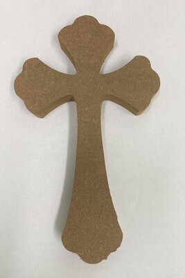 Gothic Cross 8&quot; - 3/4&quot; Thick MDF