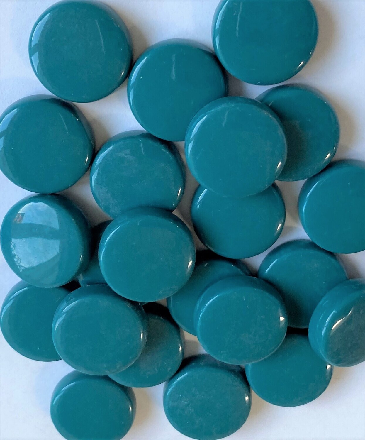 Dark Teal  20mm Rounds