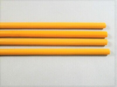 Dark Yellow Glass Rods