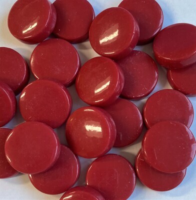 Cranberry Red 20mm  Rounds