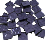 Violet Waves Mirror Tiles