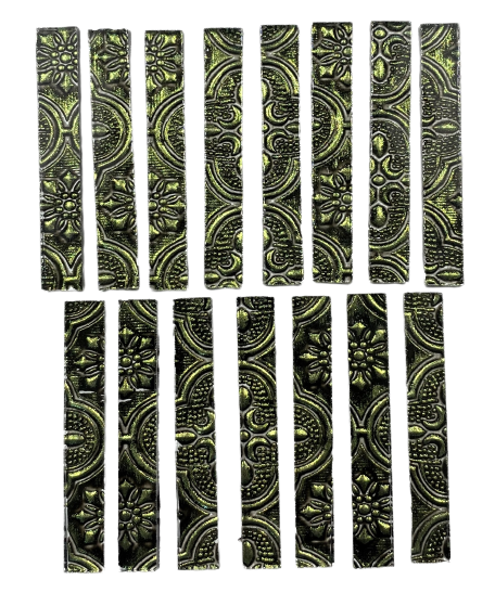15 Green Flora Large Rectangle TIles