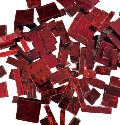 Red Mix Mirror Offcuts 1/2 Lb