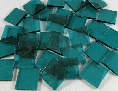 Transparent Bluegreen Tiles