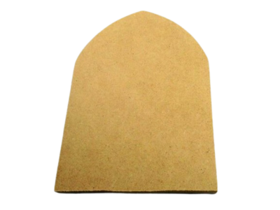 8.5" Gothic Arch - 1/2" Thick MDF
