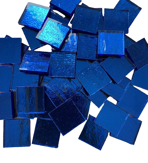 Royal Blue Mirror Tiles