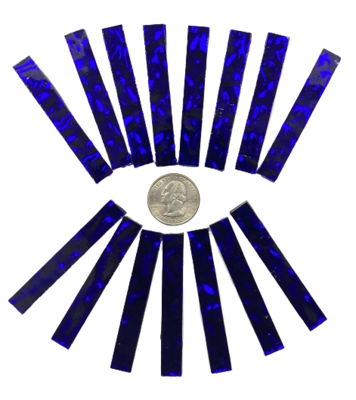 15 Cobalt Waves Mirror Large Rectangle Tiles