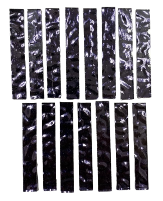 15 Violet Waves Mirror Large Rectangle TIles