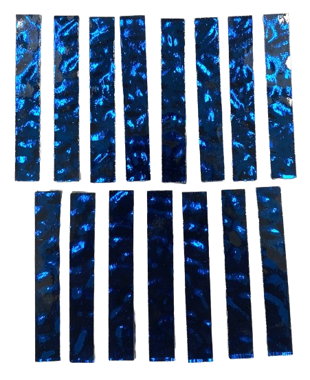 15 Sapphire Waves Mirror Large Rectangle TIles