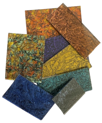 1/2 lb Van Gogh Glass Pieces