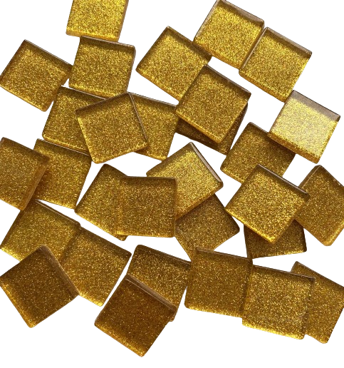 Dark Gold Glitter Tiles
