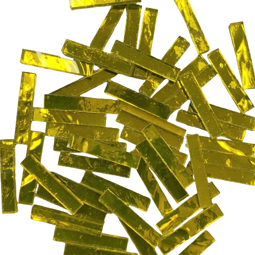 Bright Yellow Mirror Skinnies