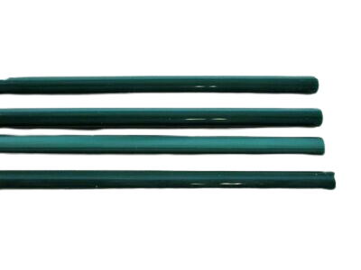 Teal Green Glass Rods