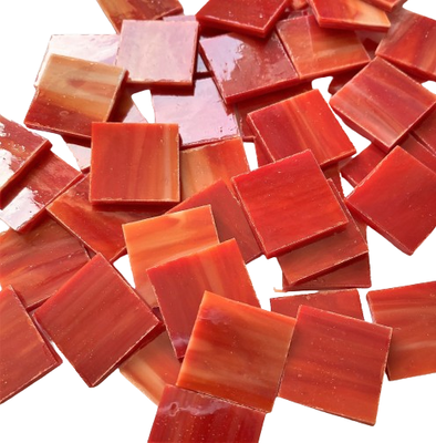 Red Swirled Tiles